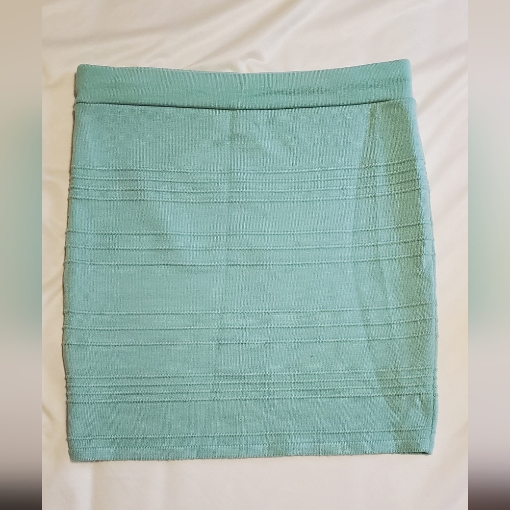 Charlotte Russe Mint Mini Skirt Size Medium